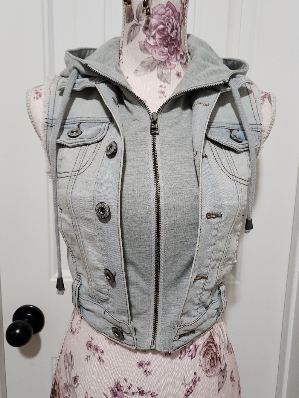 Blue Asphalt Denim Vest